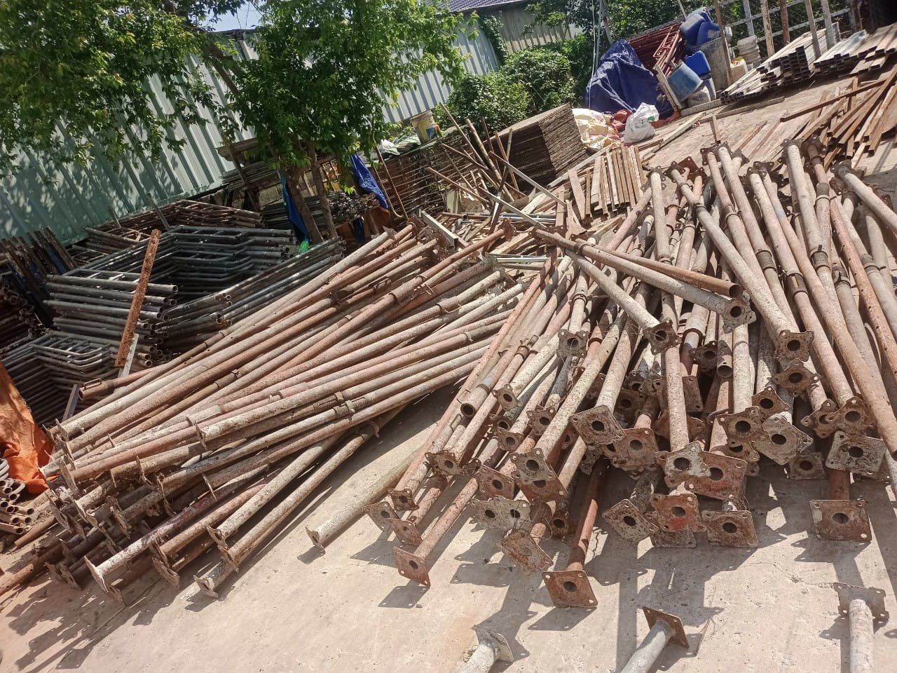 giàn giáo, xà gồ các loại tận nơi tại công trình Bình Dương