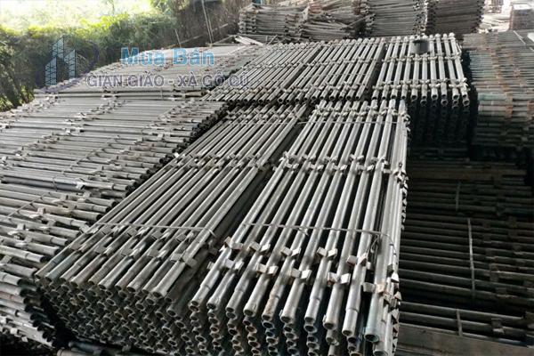 thanh lý giàn giáo ở công trình, nhà xưởng tại Bình Trung